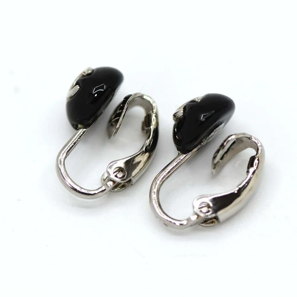 CHANEL 2003 Mini CC Logo Earrings